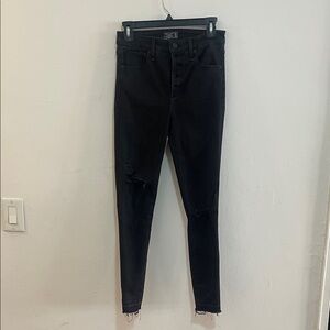 Abercrombie & Fitch Black Skinny Jeans